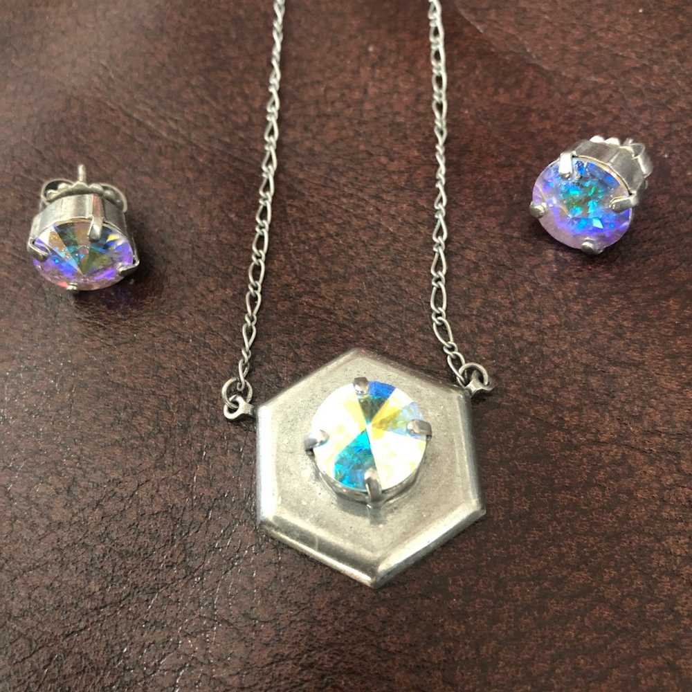 Authentic Sabika AB necklace and earrings set